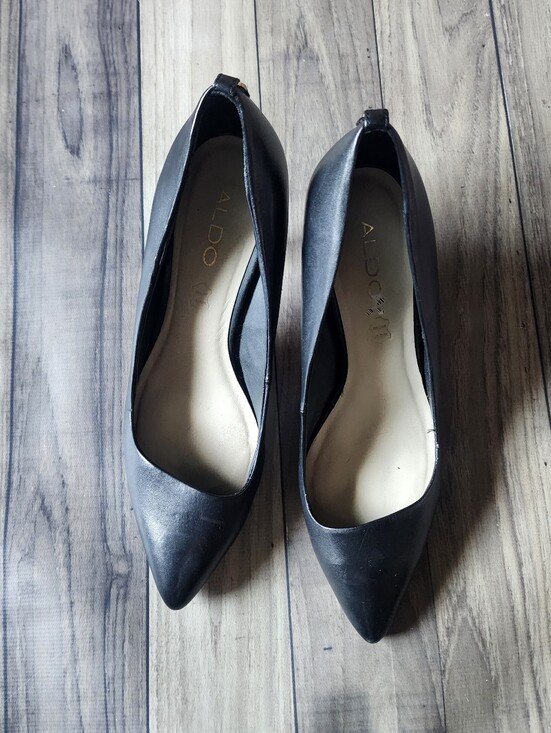 Aldo Shoes - ALDO Black Pointed Toe Pumps - Classic Women's Dress Heels Size 8.5
